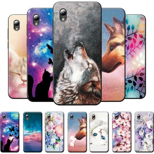 ZTE Blade A3 2019 Case Silicone Soft TPU ZTE A3 2019 Animal Painted Bumper For ZTE Blade L8 Case A3 2019 5.0 inch Phone Cover