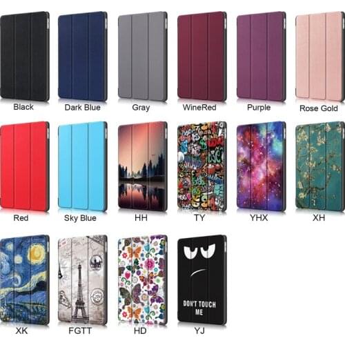 100Pcs/Lot Ultra Slim 3-Folding Smart Magnetic Leather Tablet Case For iPad Air 3 10.5 8 10.2 2020 7 2019 NO Pencil Holder