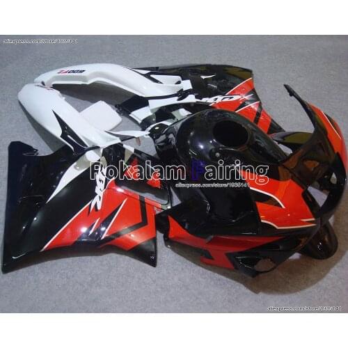 For Honda CBR600 F2 1991 1992 1993 1994 CBR 600 F2 91 92 93 94 CBR600 Red Black White ABS Customized Moto Fairing Kit
