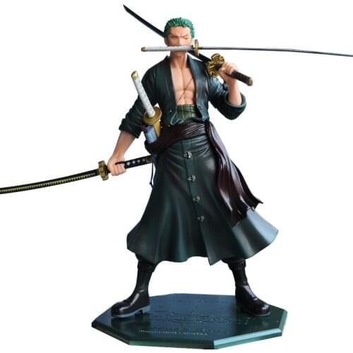 Ne Piece Roronoa Zoro PVC Action Figure Collectible Model Toy Gift 23.5cm W43