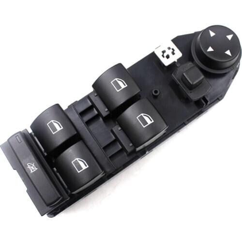 Car Door glass lift controller E83 X3 2004-2010b mwN47 2.0 1.8d LHD window lifter switch Left front glass switch button