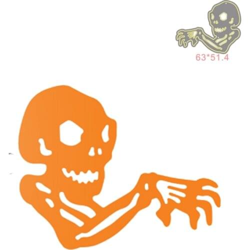 Halloween Skull Metal Cutting Dies Stencils For DIY Decorative Embossing Handcraft Die Template 2021 New