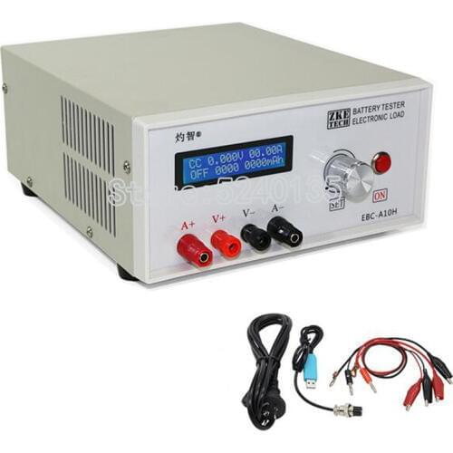 EBC-A10H Multifunction Electronic Load Tester 0-30V12V Battery Capacity Power Bank and DC Power Supply Test 10A 150W