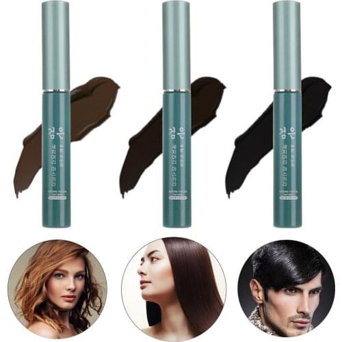 Natural Plant Hair Dye Professional Long Lasting Safe Hair Cream Hair Dye Stick Cover Gray Hair Stick Black, Brown, Coffee