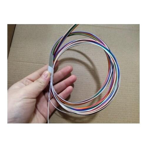 10pcs/lots fiber plc splitter 1x2 1x4 1x8 1x16 color plc optical fiber splitter
