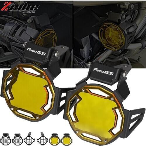 For BMW R1250GS R1200GS ADV Adventure GSA F800GS F850GS Motorcycle Fog Lamp Light Cover Guard Grill Grille Protector F 800GS