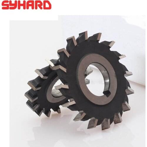 HSS Straight Tooth Face And Side Milling Cutter Diameter 125/150mm Hole 8/10/12/14/16/18/20