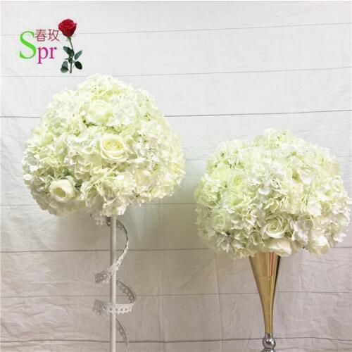 SPR NEW!!Free shipping 10pcs/lot mix color wedding road lead lavender artificial flower ball wedding table flower centerpiece