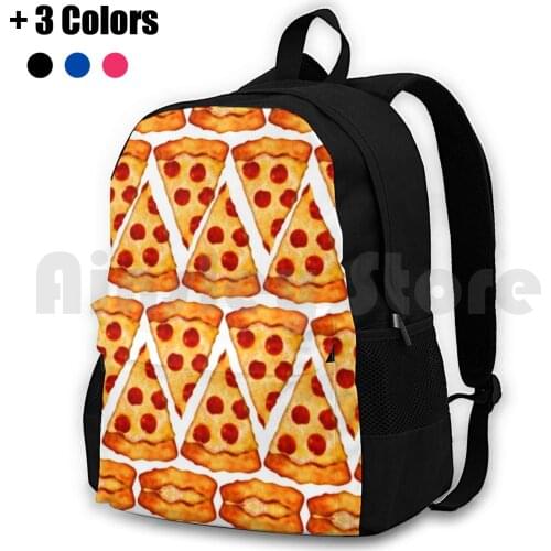 Pizza Pattern Outdoor Hiking Backpack Riding Climbing Sports Bag Pizza Pizza Pattern Cool Awesome Cool Design Pizza Design