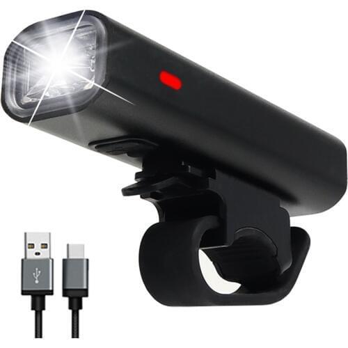 Bike Light Rainproof USB Rechargeable LED 1000 lumens MTB Front Lamp Headlight Aluminum Ultralight Flashlight Bicycle Light