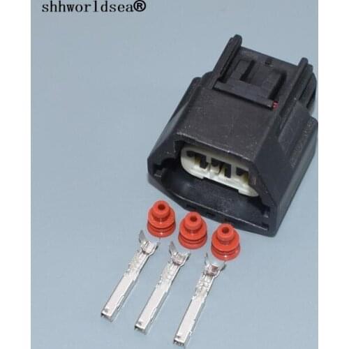 Worldgolden 3pin 1.5mm auto waterproof connector plug electric cable wiring connector