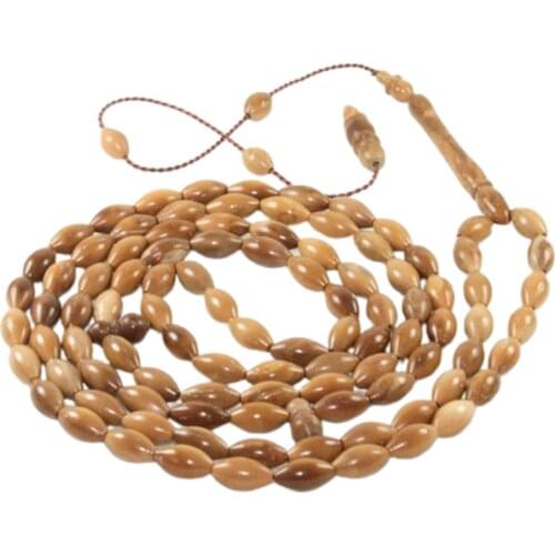 Barley Cut Raw Kuka Prayer Rosary, prayer rosary. Islamic accessories islamic prayer beads. Rosary. 99 rosary