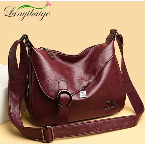 Winter Style Soft Leather Luxury Purses And Handbags Women Bags Designer Ladies Shoulder Crossbody Bags For Women 2020 Main