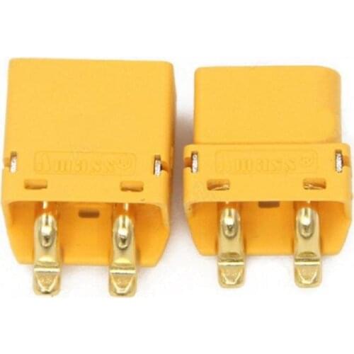 5/10/20 Pairs Amass XT60PT 3.5mm Banana Connector Plug Male & Female For RC Battery
