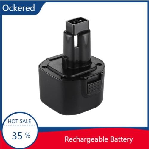 Ockered 3000mah 9.6V Tool Battery Replacement Rechargeable Battery for Dewalt DE9036, DE9061,DE9062,DW9061,DW9062