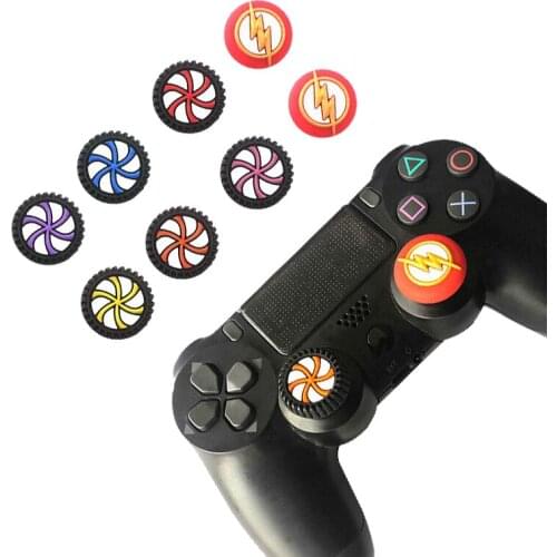 Wheel Soft Thumb Stick Grip Cap Joystick Cover For Sony PS5 PS4 PS3 Slim Pro Xbox 360/One Series X/S Switch Pro Thumbstick Case