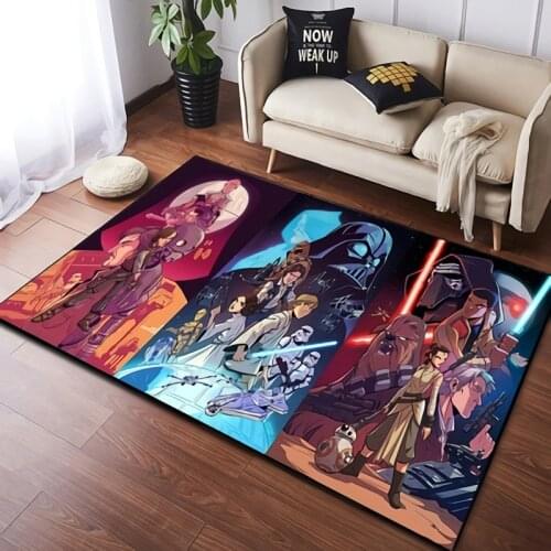 80x160cm Disney Star Wars Baby Play Mat Livingroom Rug Non-slip Carpet Decoration Home Bedroom Kitchen Mat Rug