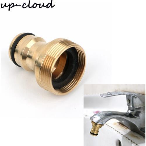 Brass universal kitchen tap connector Basin Faucet quick connector for garden irrigation M22 to M24 thread water pipe hose joint