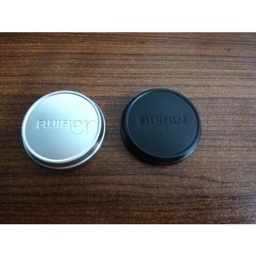 Metal front Lens Cap/Cover protector hood for Fujifilm fuji X70 X100 X100S X100T camera black silver