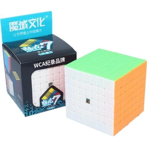 MoYu MeiLong 7x7x7 Magic Cube Competition Speed Professional Children Adult Education Puzzle Creative Smooth Gift Exercise Brain