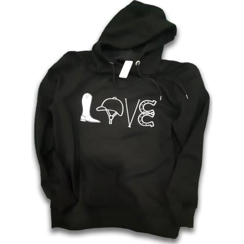 Love Horse Jumping hoodies Show Riding Ride Equestrian hoodie for men women and kids