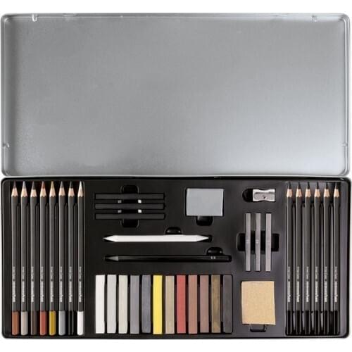 Eberhard Faber Eberhard Faber Artist Sketch Set-37 Piece picture and painter pen set sketch pencils