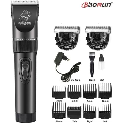 Professional Grooming Kit Rechargeable Pet Cat Dog Hair Trimmer High Quality Electrical Clipper Shaver Set Hair Cutting Machine