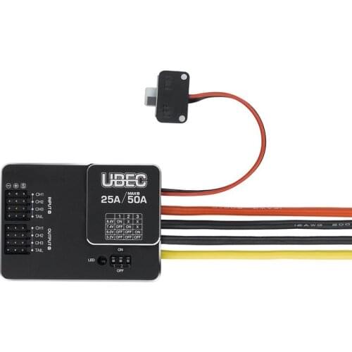 2021 NEW Hobbywing UBEC 25A HV 3-18S Module 25A External Switching for DIY FPV RC mini Racing Quadcopter Drone
