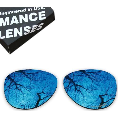 ToughAsNails Resist Seawater Corrosion Polarized Replacement Lenses for Oakley Elmont L Sunglasses Sapphire