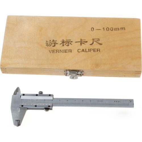 0-100mm 4inch vernier caliper 100mm pocket mini caliper micometer thickness measure tool W315