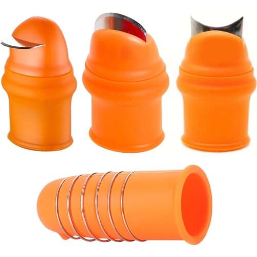 Silicone Thumb Knife Agricultural Protective Nails Cutter Garden Fast Picking Harvesting Plant Fruits Vegetables Separator Tools