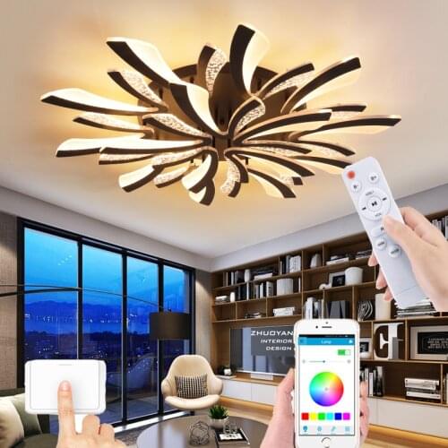 Modern Nordic Ceiling Lamp Remote Control Smart Bubble Chandelier Bedroom Living Room Aisle Interior Decoration Light