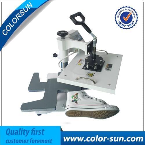 High quality 110V-220V heat press machine for shoes Heat Transfer Press Machine with digital control for DIY logo on shoes