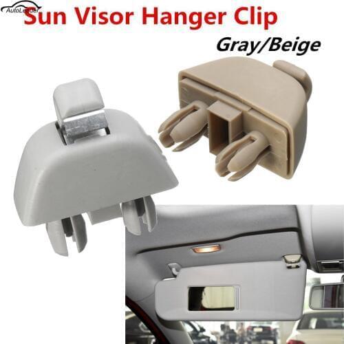 Sun Visor Hanger Clip Hook Holder For VW Passat B7 Polo for Skoda Seat CITIGO RAPID 6RD857561