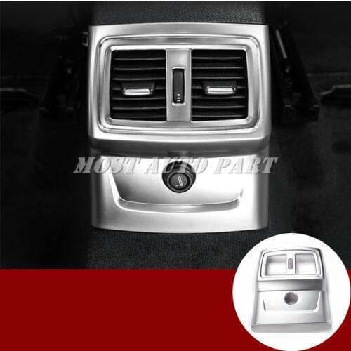 Inner Console Rear Air Vent Outlet Frame Trim Cover For BMW X1 F48 2016-2019 Car accesories interior Car decoration