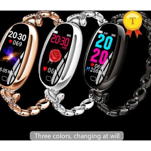 2019 Waterproof Woman Smart Bracelet wristwatch Fitness Tracker Heart Rate Blood Pressure Smartband Female Pk mi band 2 3