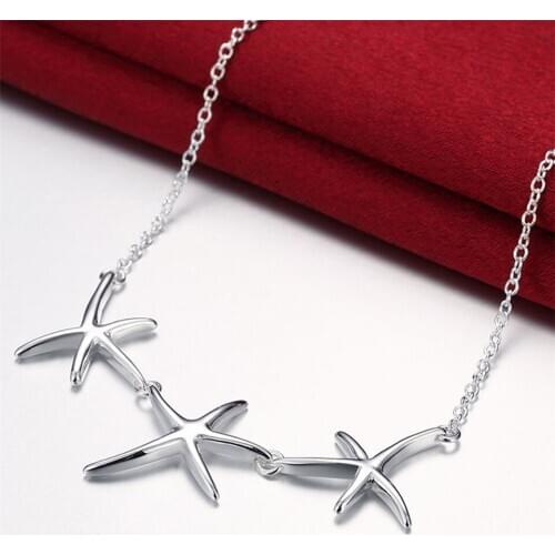 925 Sterling Silver Open Heart Pendant Necklace For Women Charm Wedding Engagement Party Fashion Jewelry Gift