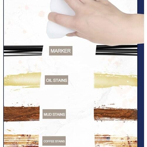 Zhangji 100pcs White Cleaner Clearing Melamine Foam Sponge Magic Sponges Eraser for Dish Kitchen Bathroom Household Office Items