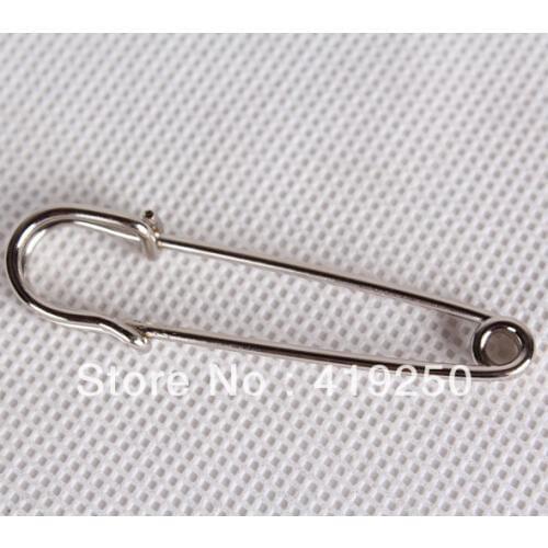 200pcs High quality Larger silver Safety Pins SIZE 70mm