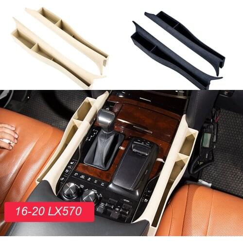 2008-2020 Left and Right Car Interior Cup Holder Storage Box For Lexus LX570 GX460 Accessories
