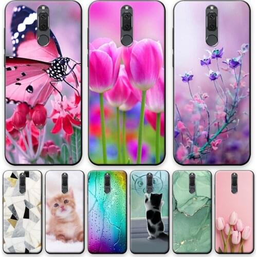 For Huawei Nova 2i Case Phone Bag on Nova 2i Soft Silicone Back Cover For Huawei Nova 2i Flower Phone Case For Huawei Nova2i 5.9