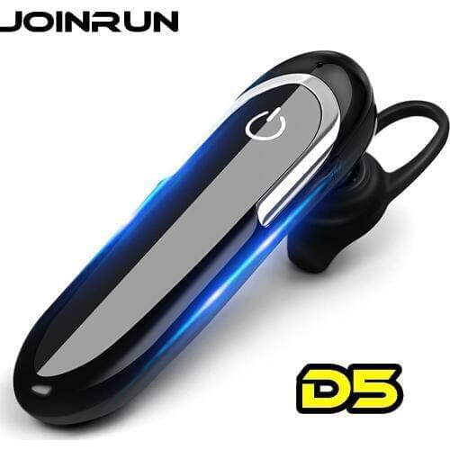 D5 Bluetooth Earphone with Microphone 32 hours Talk Time Wireless Earphone Sweat-proof Sport Music Earbuds Long Last Earpiece