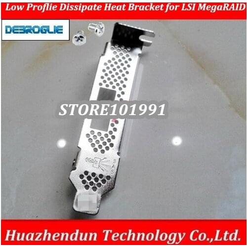 DEBROGLIE Half Height Proflie Dissipate Heat Bracket baffle for LSI MegaRAID SAS 9220 9240-8i 9240-4i