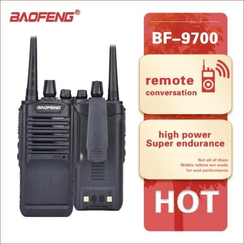 2021 Hot Baofeng BF-9700 Waterproof IP67 Walkie Talkie High Power CB Ham 50 20 Km Long Range UV9R Portable Two Way Radio Hunting