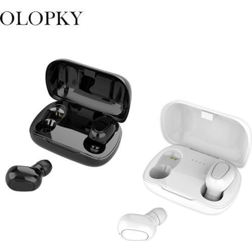 Hot Sale Bluetooth Earphones Wear-resistant L21 TWS Wireless Earphones Bluetooth 5.0 Headphones Mini Stereo Earbuds With Mic
