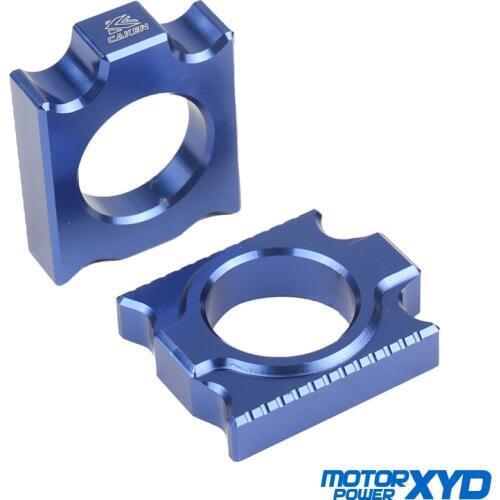CNC Rear Axle Block Kit Chain Adjuster Fit For Yamaha YZ250F YZ450F YZF250 YZF450 YZF 250 450 YZ 250F 450F 2010-2017 2018 2019