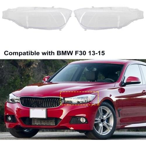 Headlight Lens Cover Left Right Headlamp Shell Lampshade 63117339389 63117259523 63117314531 for BMW F30 13-15
