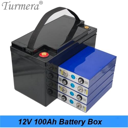 Turmera 12V 90Ah 100Ah 3.2V Lifepo4 Battery Lithium iron phosphate battery for Solar Power System and Uninterrupted Power Supply