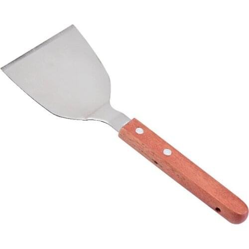 Non-stick Pan Fried Shovel Baking BBQ Steak Wood Handle Shovel Kitchen Cooking Tool Spatula Cookware Kitchen Accessories Gadgets