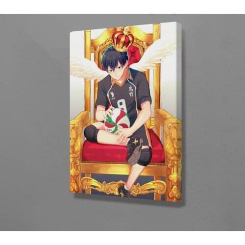 Modular Hd Prints Haikyuu Picture Home Decor Tobio Kageyama Paintings Canvas Anime Role Poster Wall Art For Living Room Frame